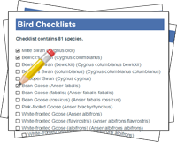 Bird Checklists