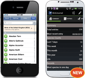 Bird Journal Mobile Recorder